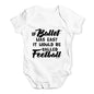 If Ballet Was Easy Baby Unisex Baby Grow Bodysuit