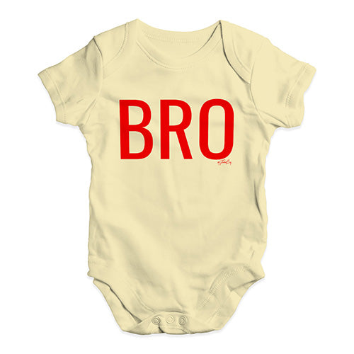 Bro Brother Baby Unisex Baby Grow Bodysuit