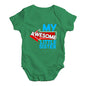 My Awesome Little Sister Baby Unisex Baby Grow Bodysuit