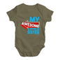 My Awesome Little Sister Baby Unisex Baby Grow Bodysuit