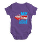 My Awesome Little Sister Baby Unisex Baby Grow Bodysuit