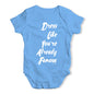 Dress Like You're Already Famous Baby Unisex Baby Grow Bodysuit