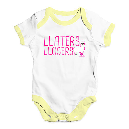 Llaters Llosers Baby Unisex Baby Grow Bodysuit