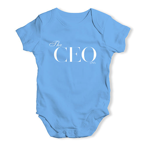 The CEO Baby Unisex Baby Grow Bodysuit