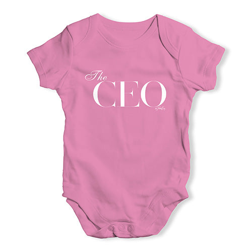 The CEO Baby Unisex Baby Grow Bodysuit