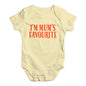 I'm Mum's Favourite Baby Unisex Baby Grow Bodysuit