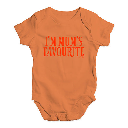 I'm Mum's Favourite Baby Unisex Baby Grow Bodysuit
