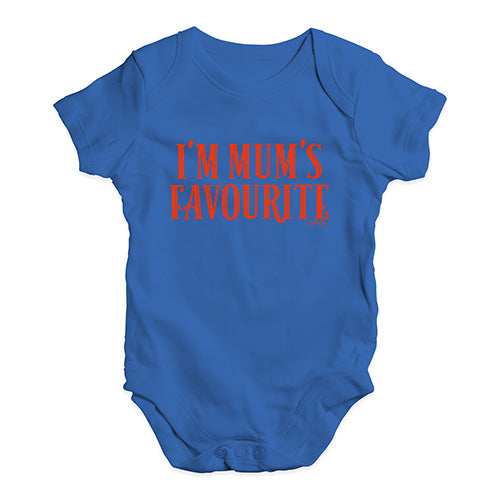 I'm Mum's Favourite Baby Unisex Baby Grow Bodysuit