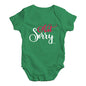 Not Sorry Baby Unisex Baby Grow Bodysuit