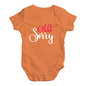 Not Sorry Baby Unisex Baby Grow Bodysuit