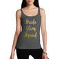 Womens Funny Tank Top Bride Glam Squad Women's Tank Top Small Dark Grey