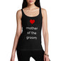 Funny Tank Top For Women Mother Of The Groom Heart Women's Tank Top Medium Black