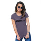 Funny Tshirts For Women Hashtag Team Bride Women's T-Shirt Medium Plum