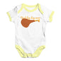 Baby Onesies Best Leg Day Ever Baby Unisex Baby Grow Bodysuit 3 - 6 Months White Yellow Trim