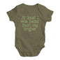 Baby Girl Clothes Better Than My Brother Baby Unisex Baby Grow Bodysuit 3 - 6 Months Khaki