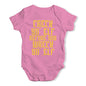 Funny Baby Onesies Check Yo Elf Baby Unisex Baby Grow Bodysuit 3 - 6 Months Pink