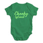 Cute Infant Bodysuit Cheeky Sprout Baby Unisex Baby Grow Bodysuit 3 - 6 Months Green