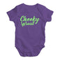 Bodysuit Baby Romper Cheeky Sprout Baby Unisex Baby Grow Bodysuit 3 - 6 Months Plum