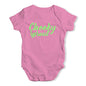 Baby Grow Baby Romper Cheeky Sprout Baby Unisex Baby Grow Bodysuit New Born Pink