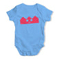 Funny Baby Onesies Christmas Crown Baby Unisex Baby Grow Bodysuit 12 - 18 Months Blue