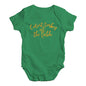 Babygrow Baby Romper Cutest Turkey At The Table Baby Unisex Baby Grow Bodysuit 0 - 3 Months Green