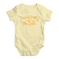 Bodysuit Baby Romper Cutest Turkey At The Table Baby Unisex Baby Grow Bodysuit 6 - 12 Months Lemon