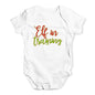 Bodysuit Baby Romper Elf In Training Baby Unisex Baby Grow Bodysuit 0 - 3 Months White