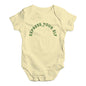 Funny Infant Baby Bodysuit Onesies Express Your Elf Baby Unisex Baby Grow Bodysuit 6 - 12 Months Lemon