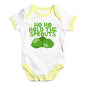 Funny Baby Onesies Hold The Sprouts Baby Unisex Baby Grow Bodysuit 0 - 3 Months White Yellow Trim