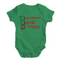 Babygrow Baby Romper Naughty Nice I Tried Baby Unisex Baby Grow Bodysuit 18 - 24 Months Green