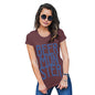 Funny Shirts For Women Beer Monster Women's T-Shirt Small Burgundy