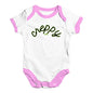 Baby Girl Clothes Creppy Creepy Baby Unisex Baby Grow Bodysuit 12 - 18 Months White Pink Trim