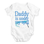 Funny Infant Baby Bodysuit Daddy Is Under My Spell Baby Unisex Baby Grow Bodysuit 3 - 6 Months White