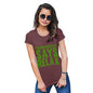 Womens Funny Sarcasm T Shirt Frankenstein Says Relax Women's T-Shirt X-Large Burgundy