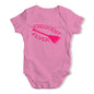 Baby Onesies Frequent Flyer Baby Unisex Baby Grow Bodysuit 3 - 6 Months Pink