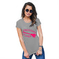 Funny T Shirts For Mum Frequent Flyer Women's T-Shirt Small Light Grey