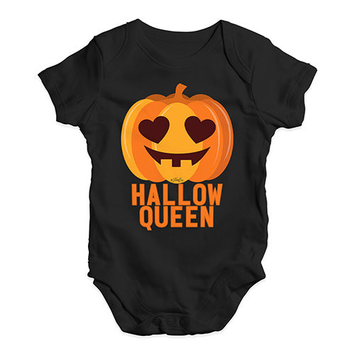 Babygrow Baby Romper Hallow Queen Baby Unisex Baby Grow Bodysuit 12 - 18 Months Black