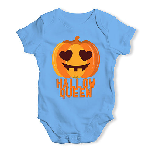 Funny Baby Clothes Hallow Queen Baby Unisex Baby Grow Bodysuit 3 - 6 Months Blue