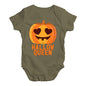 Baby Grow Baby Romper Hallow Queen Baby Unisex Baby Grow Bodysuit 0 - 3 Months Khaki