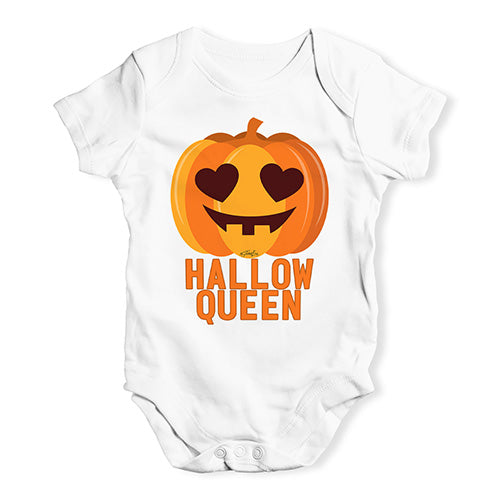 Funny Infant Baby Bodysuit Onesies Hallow Queen Baby Unisex Baby Grow Bodysuit 6 - 12 Months White