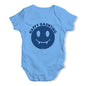 Funny Baby Bodysuits Happy Haunting Baby Unisex Baby Grow Bodysuit New Born Blue