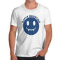 Novelty Tshirts Men Funny Happy Haunting Men's T-Shirt X-Large White