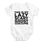 Baby Grow Baby Romper Lazy Scary Ghost Costume Baby Unisex Baby Grow Bodysuit 3 - 6 Months White