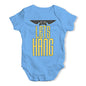 Baby Boy Clothes Let's Hang Bat Baby Unisex Baby Grow Bodysuit 18 - 24 Months Blue