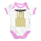 Funny Baby Bodysuits Let's Hang Bat Baby Unisex Baby Grow Bodysuit 18 - 24 Months White Pink Trim