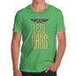 Novelty Tshirts Men Let's Hang Bat Men's T-Shirt X-Large Green