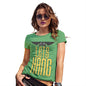 Womens Funny Tshirts Let's Hang Bat Women's T-Shirt Small Green