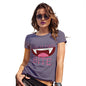 Novelty Gifts For Women Love At First Bite Women's T-Shirt Medium Plum