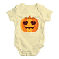 Funny Baby Bodysuits Love Pumpkin Baby Unisex Baby Grow Bodysuit 18 - 24 Months Lemon