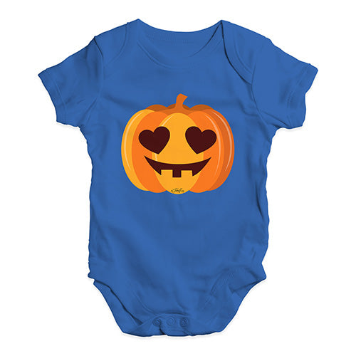 Bodysuit Baby Romper Love Pumpkin Baby Unisex Baby Grow Bodysuit New Born Royal Blue